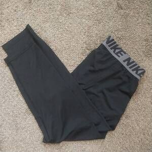 Nike Leggings Mens Size Large Black Compression Elastic Waistband Athletic DriFi